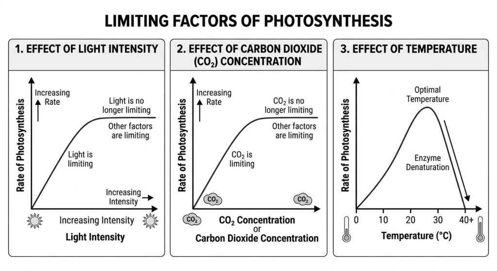 factors limiting photosynthesis