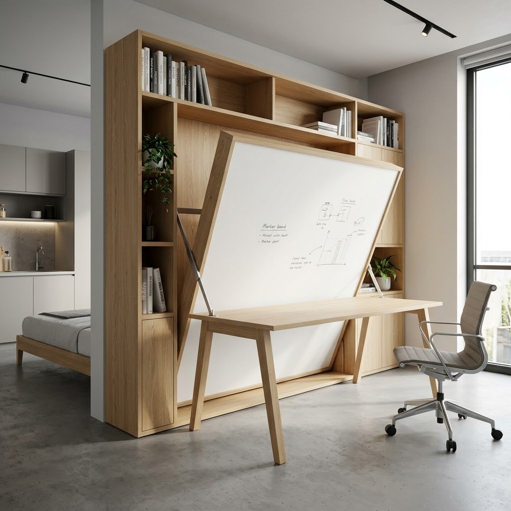 The Smart Floating Murphy Console - student studio idea
