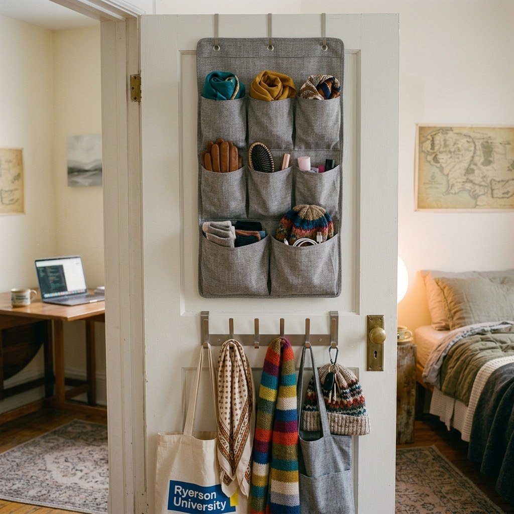 The Over-the-Door Storage Hero - student studio idea