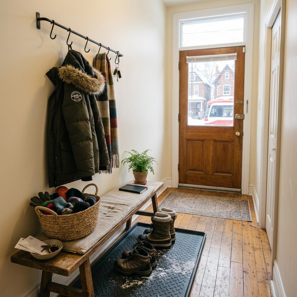 The Boot-and-Coat Entry Station - student studio idea