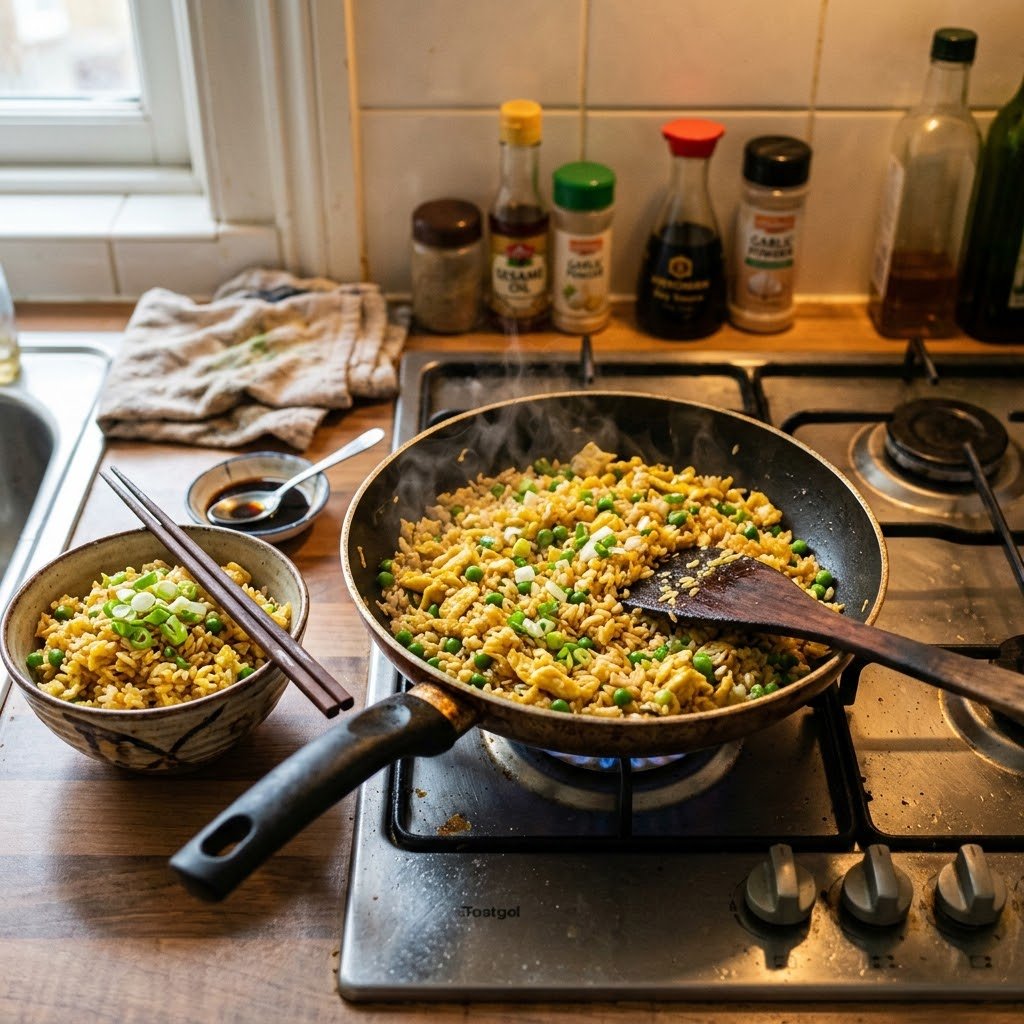 The Five-Minute Egg Fried Rice