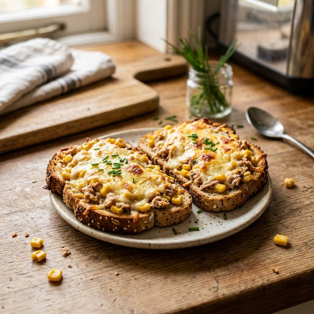 The Tuna Sweetcorn Melt Toast