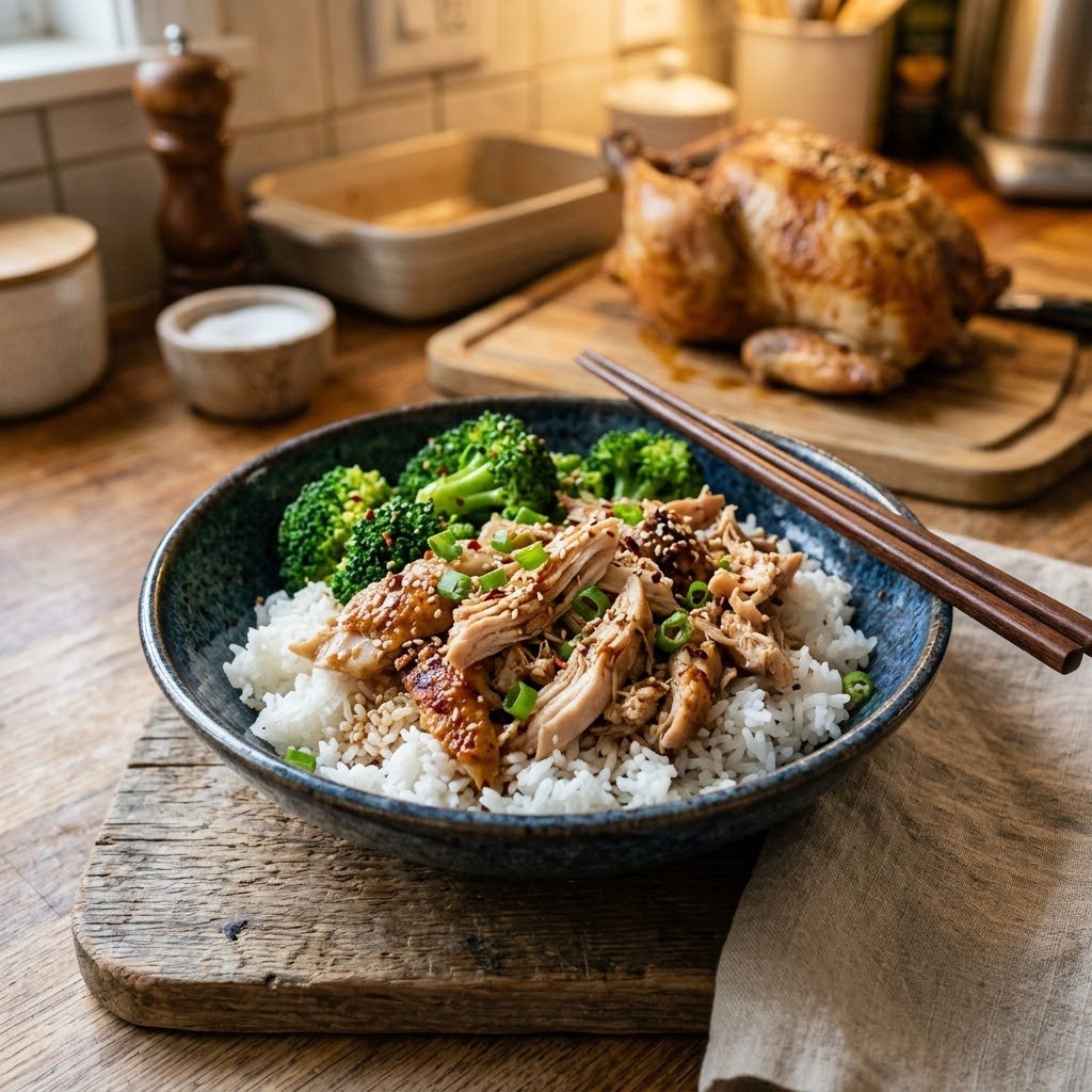 The Rotisserie Chicken Rice Bowl