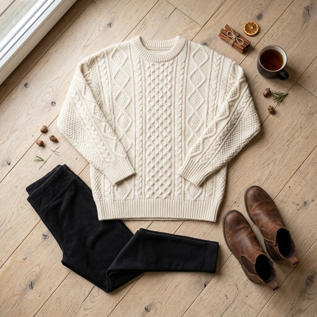 The Fleece-Lined Leggings and Oversized Sweater Day
