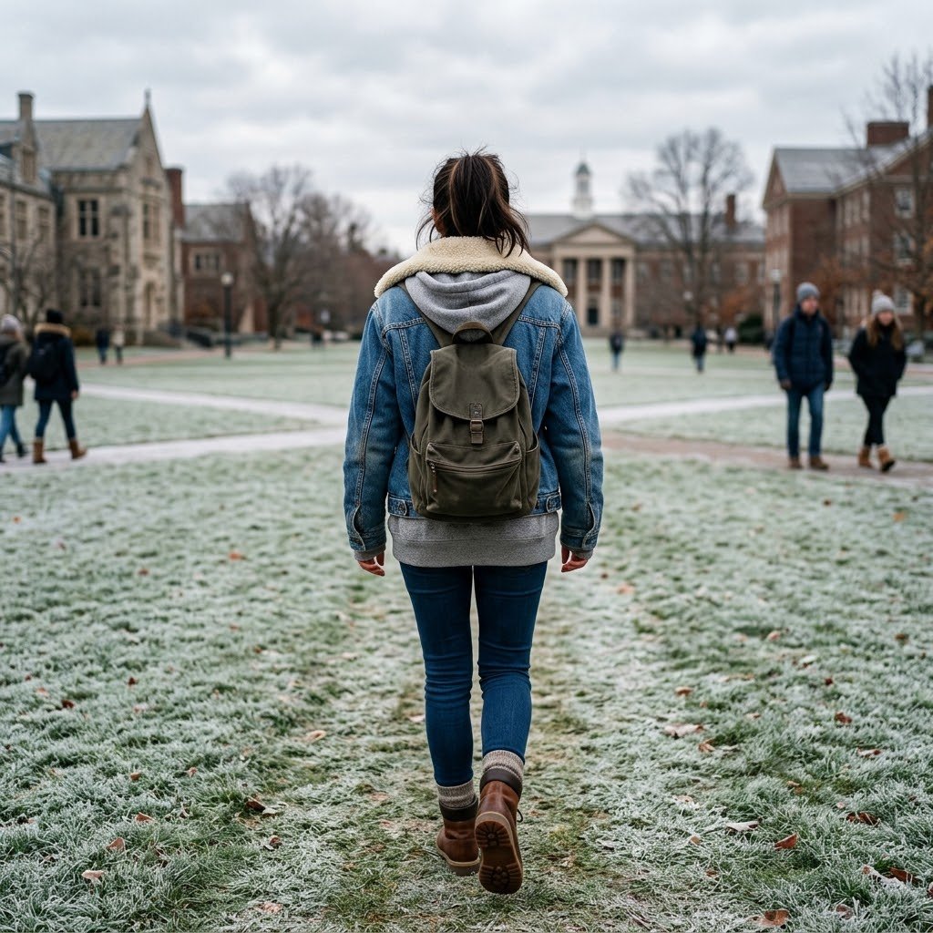 The Sherpa-Lined Denim Jacket Layer