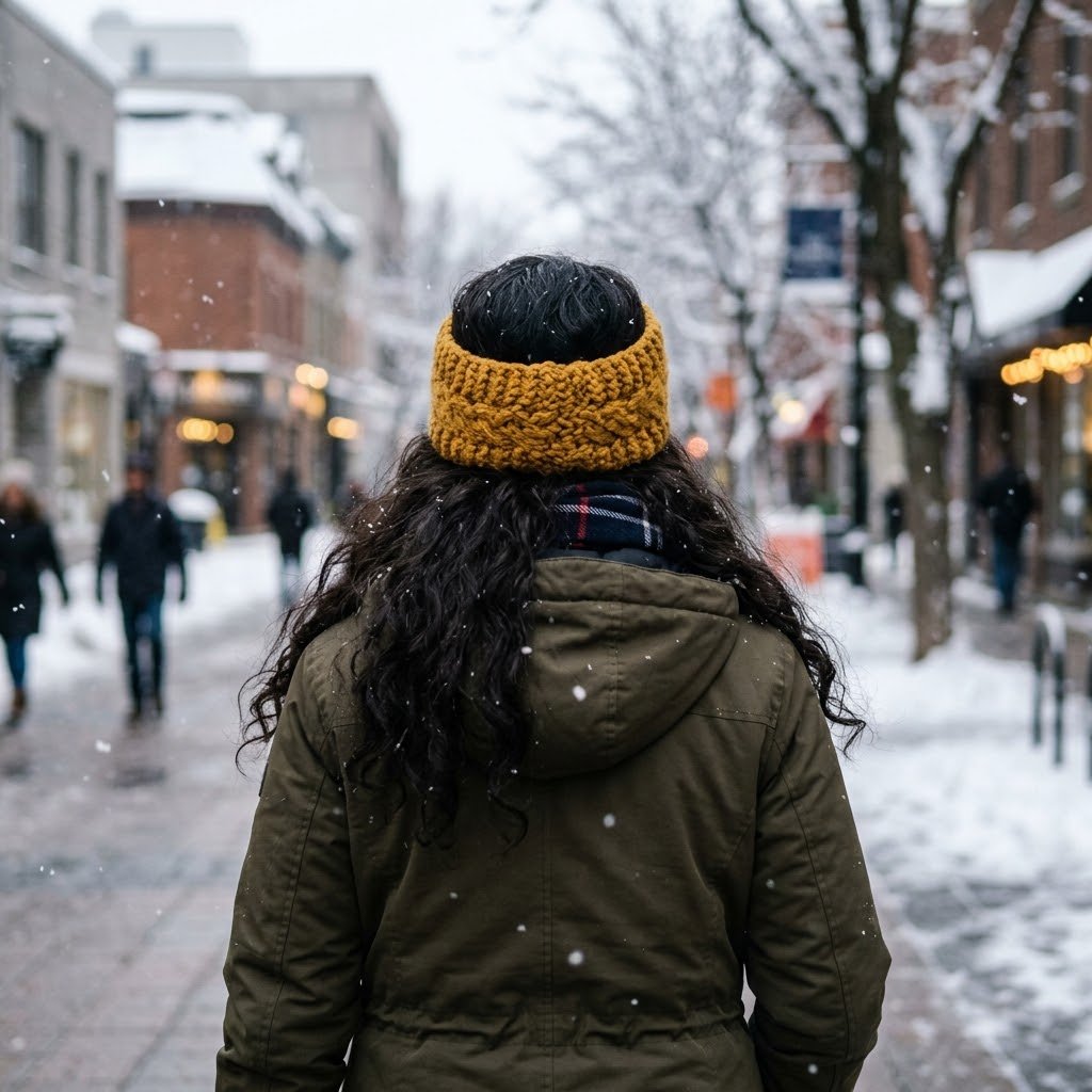 The Ear-Warmer Headband for Bad-Hair Days