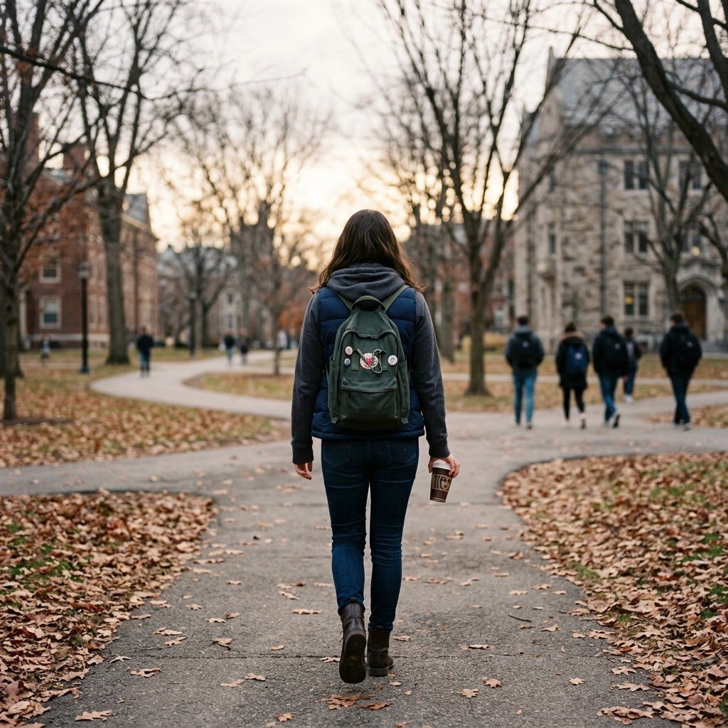 The Quilted Vest Over a Hoodie