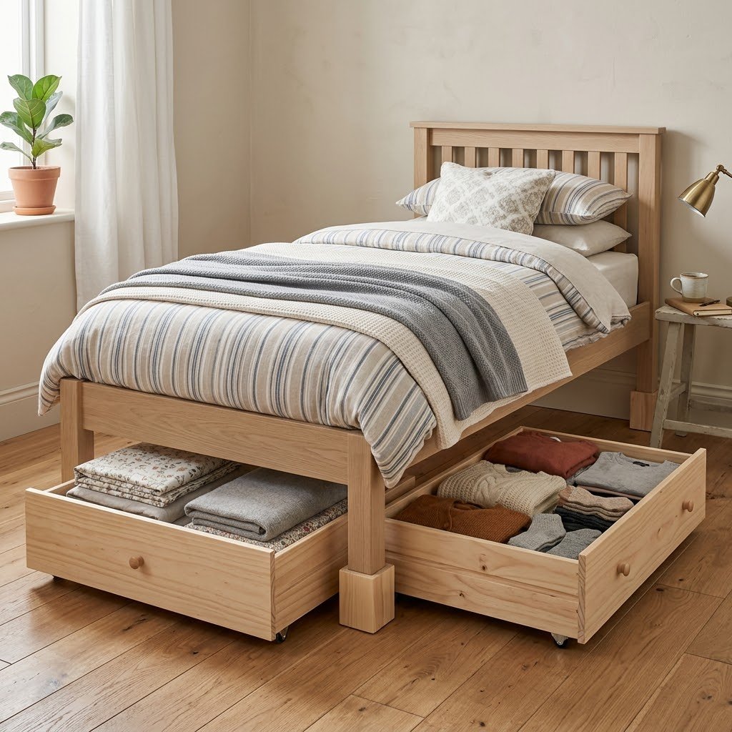 The Under-Bed Drawer System The Under-Bed Drawer System