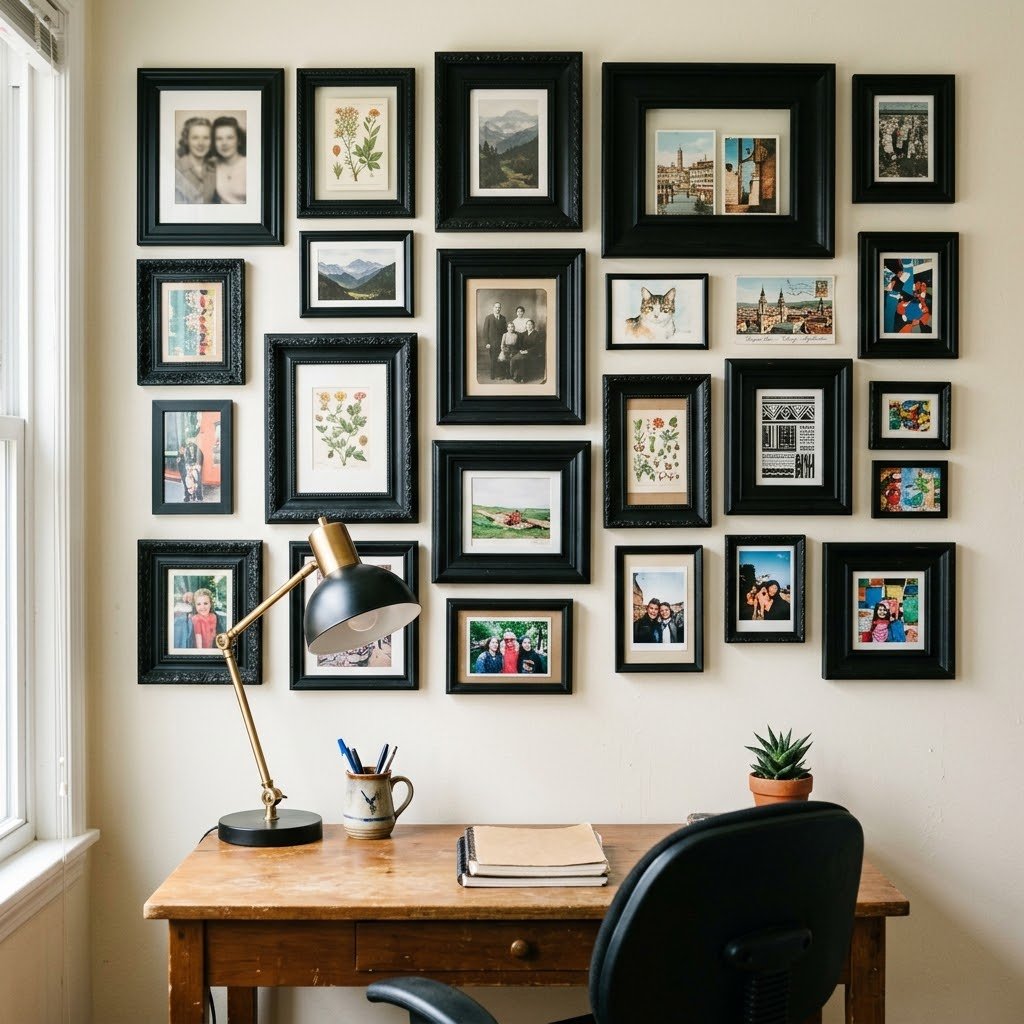 The Thrifted Frame Gallery Wall The Thrifted Frame Gallery Wall