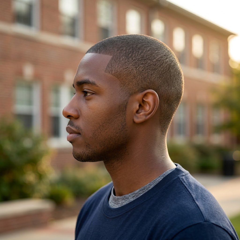 The Clean Buzz Cut