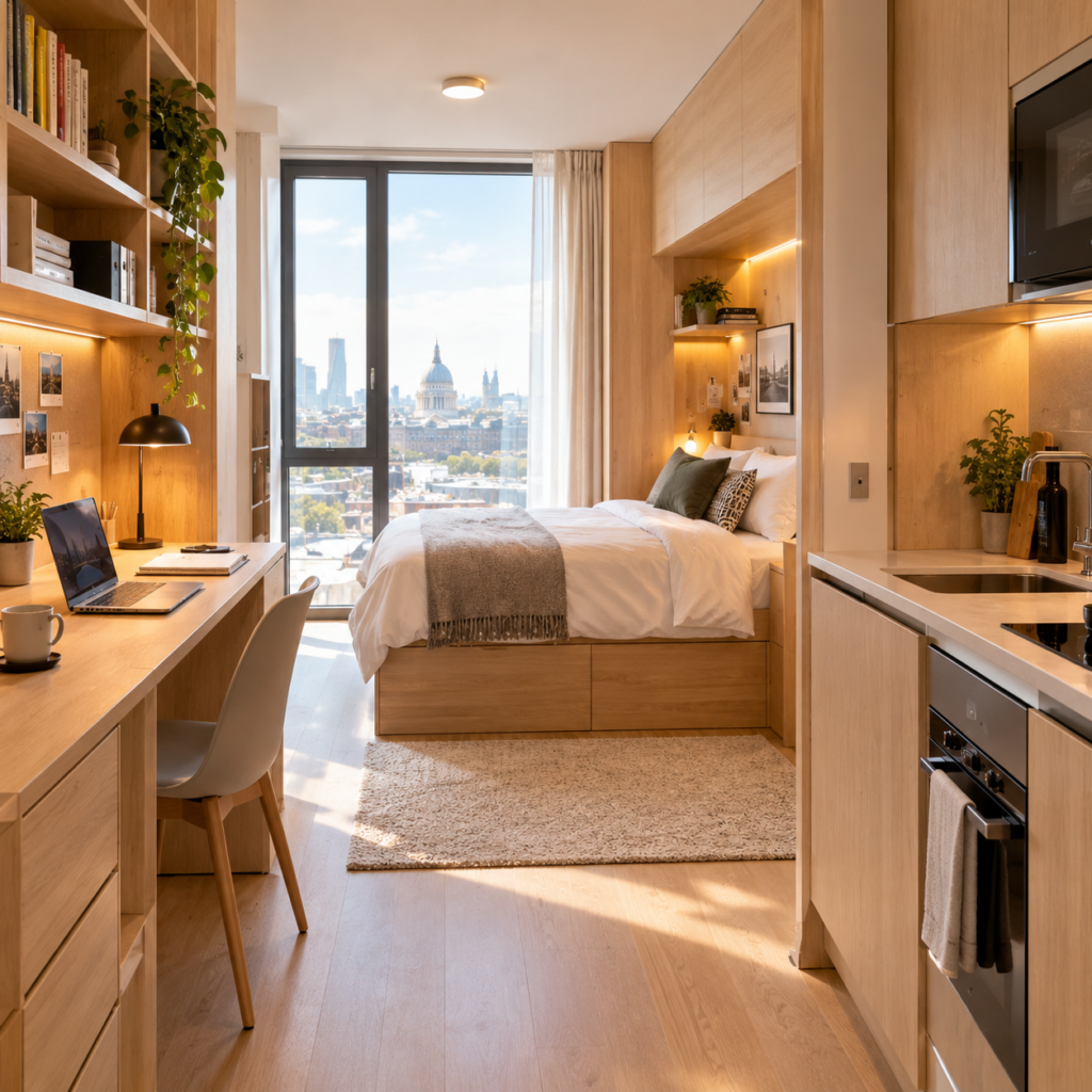 22 Modern Student Studio Layouts in London Featuring Smart Space-Saving Designs concept 2 22 Modern Student Studio Layouts in London Featuring Smart Space-Saving Designs 1 layout design